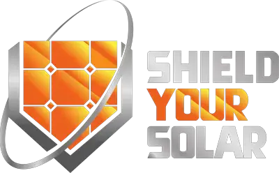 Shield Your Solar Logo White